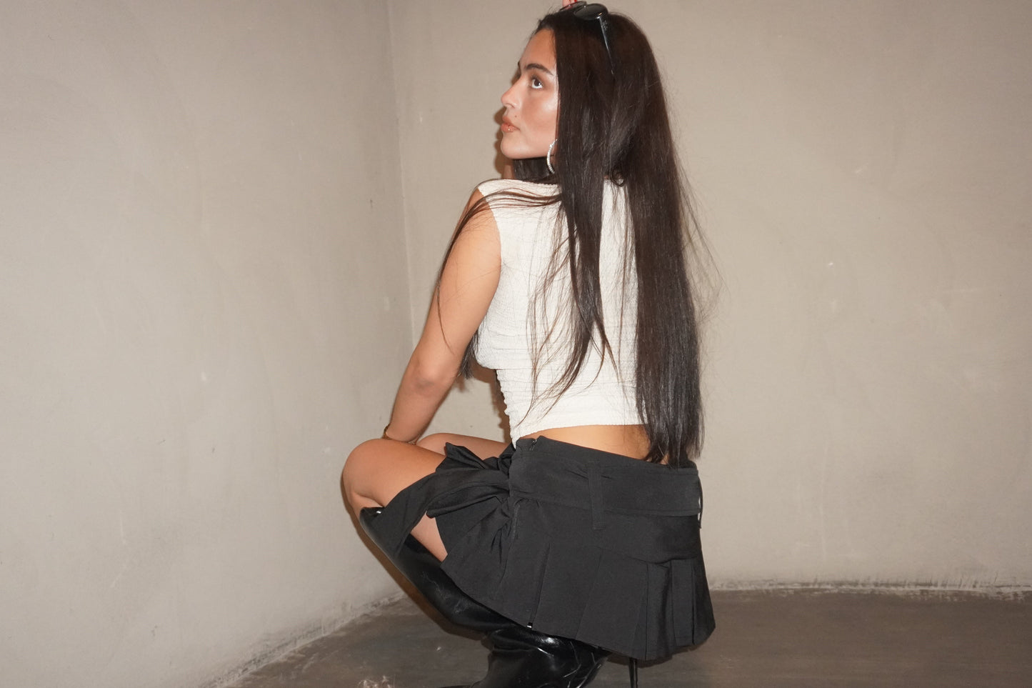 MICRO BLACKOUT SKIRT